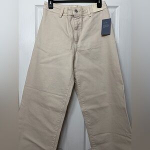 Universal Thread Women's Cream Wide Leg Pants